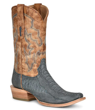 Men’s Corral Ostrich Leg Boot