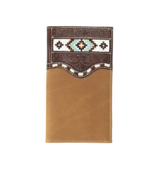 Nocona Rodeo Style Wallet Beaded Inlay N5416102