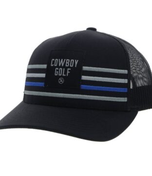 Hooey “COWBOY GOLF ” BLACK HAT