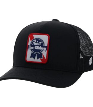 HOOEY “PABST BLUE RIBBON” BLACK HAT