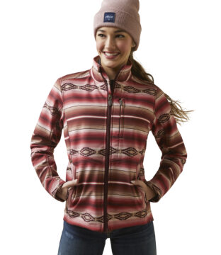 Women’s Ariat Softshell Blushing Serape Jacket