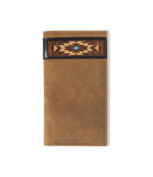 Ariat Rodeo Style Wallet Southwestern Aged Bark A35584217