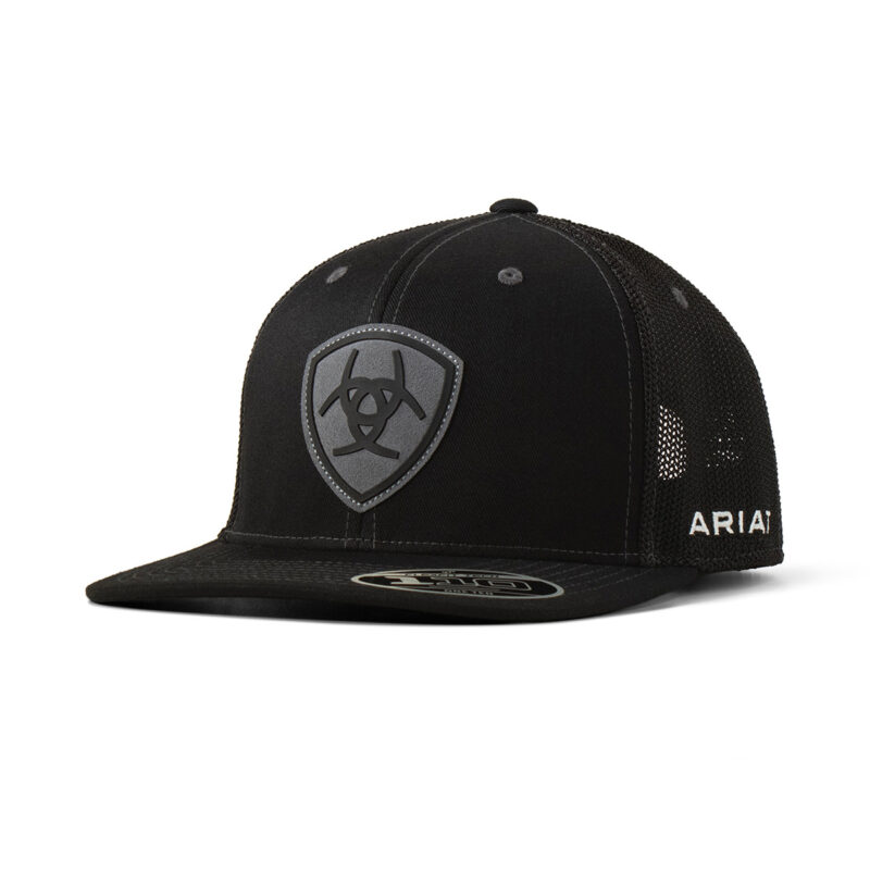 Ariat Flexfit 110 Snap Back Suede Patch Black A300089401