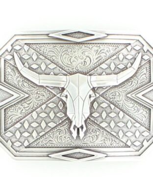 Nocona Steer Skull Belt Buckle 37680