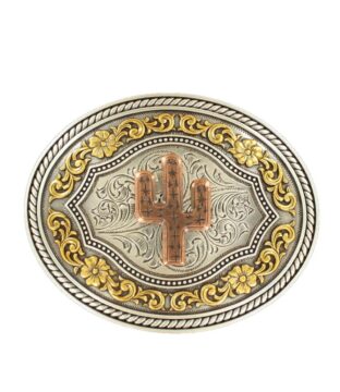 Nocona Cactus Belt Buckle 37701