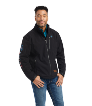 Men’s Ariat Softshell Chimayo Black Jacket 10042187