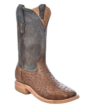 Men’s Corral Brown Full Quill Ostrich Cowboy Boots