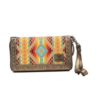 Women’s Ariat Southwestern Orange Clutch A770000126