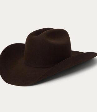 Stetson 10X Shasta Chocolate Premium Felt Cowboy Hat SFSHAS-724222