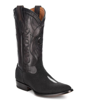 Men’s Cuadra Genuine Stingray Round Toe Cowboy Boots CU343