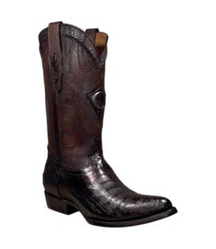 Men’s Cuadra Genuine Crocodile Round Cowboy Boot CU424