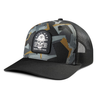 Ariat Work Snap Back Skull Patch Black Cap A290001601