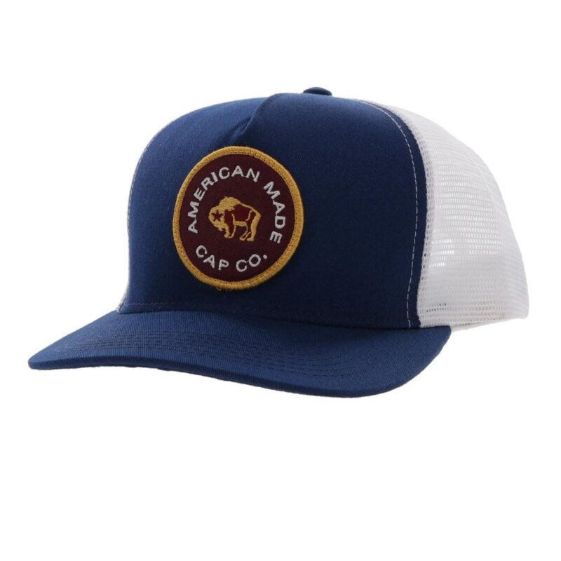 Hooey "AMCC" Navy/White American Made Patch 9731T-NVWH