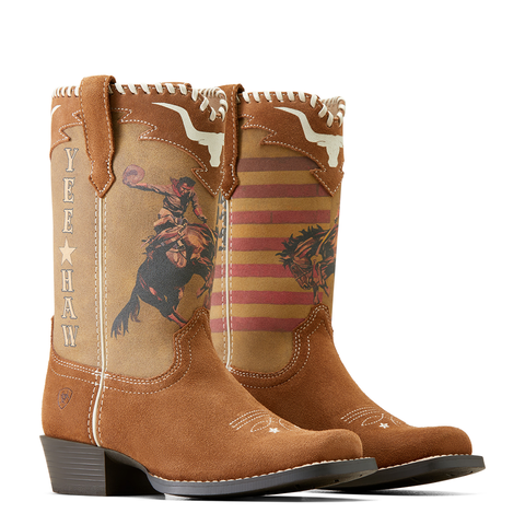 Kids Ariat Unisex Futurity Rodeo Quincy Western Boot 10050965