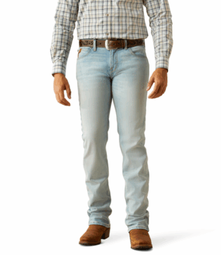 Men’s Ariat M7 Slim Grizzly Leland Slim Leg Jeans 10061402