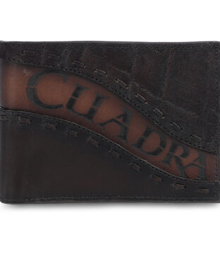 Cuadra Genuine Elephant Brown Bifold Wallet DU615