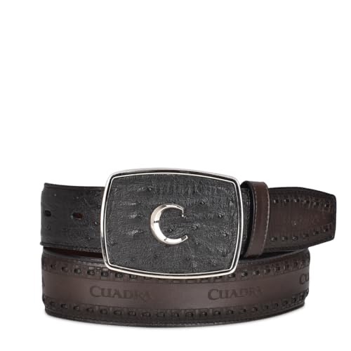 Men's Cuadra Genuine Ostrich Leather Belt BC205