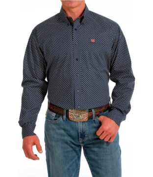 Men’s Cinch Classic Fit Western Button Up Shirt MTW1105574