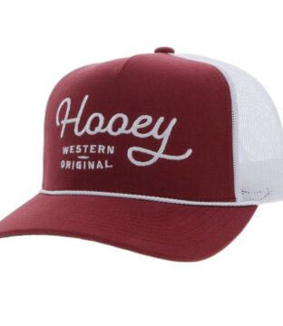 Hooey Western Original Red Snap Back Cap 2260T-MAWH