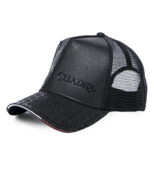 Cuadra Eagle Inspired Genuine Bovine Leather Cap GOC04ME