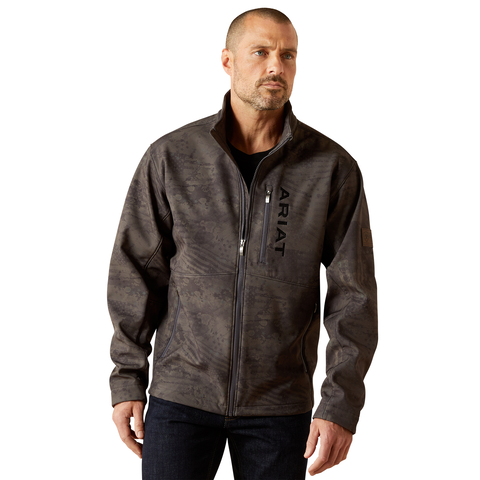Men's Ariat Phantom Patriot Flag Softshell Jacket 10062592