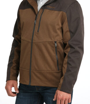 Men’s Cinch Brown Black Hood Jacket MWJ1593005
