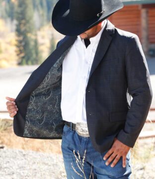 Men’s Cinch Western Sport Charcoal Coat MWJ1931001