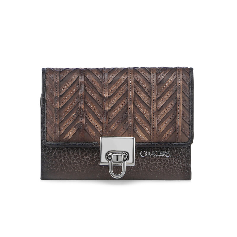 Women's Cuadra Trifold Leather Wallet DU671