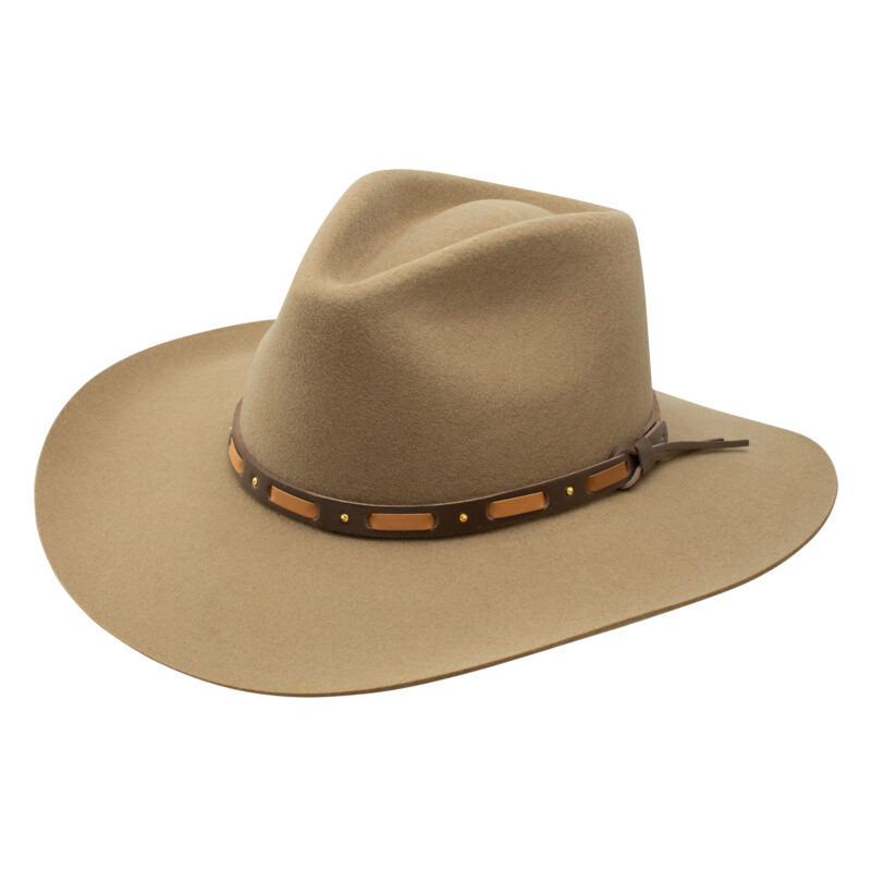 Stetson 3X Hutchins Stone Wool Cowboy Hat SWHUTCH-403420
