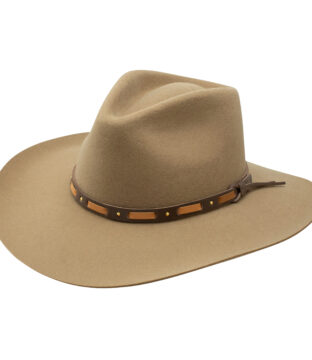 Stetson 3X Hutchins Stone Wool Cowboy Hat SWHUTCH-403420