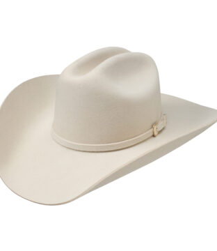 Stetson 3X Oak Ridge Bone Wool Felt Cowboy Hat SWOAKR-724074