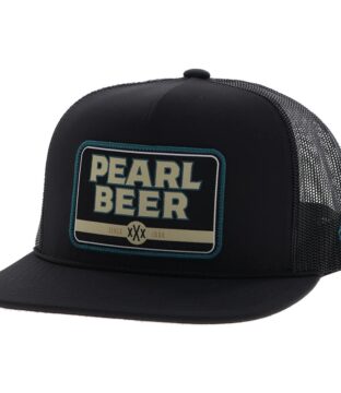 Hooey Pearl Snap Back Hat 2572T-BK