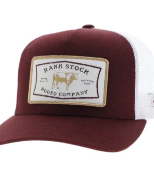 Hooey Rank Stock Snap Back Hat 2561T-MAWH